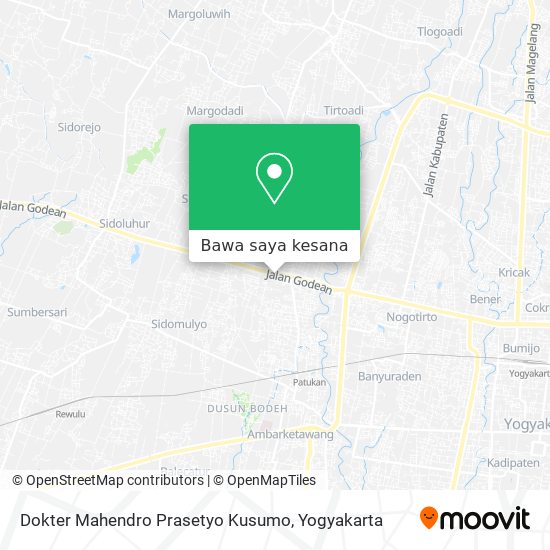 Peta Dokter Mahendro Prasetyo Kusumo
