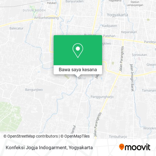 Peta Konfeksi Jogja Indogarment