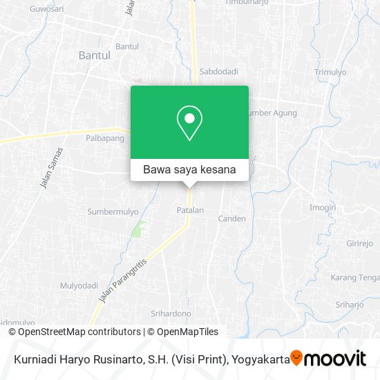 Peta Kurniadi Haryo Rusinarto, S.H. (Visi Print)