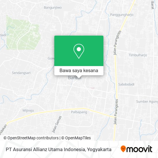 Peta PT Asuransi Allianz Utama Indonesia