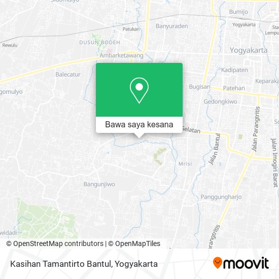 Peta Kasihan Tamantirto Bantul