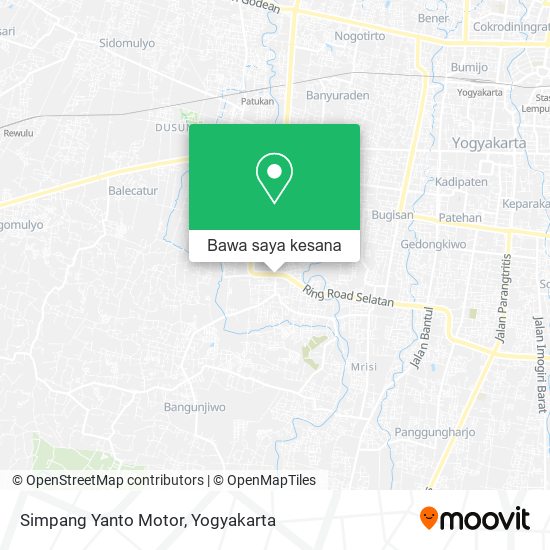 Peta Simpang Yanto Motor