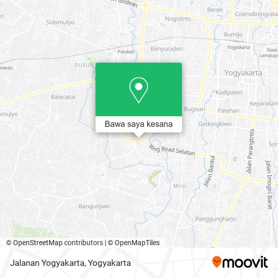 Peta Jalanan Yogyakarta