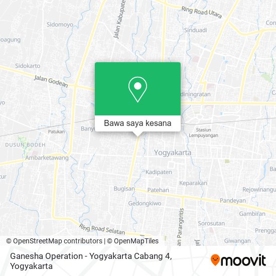 Peta Ganesha Operation - Yogyakarta Cabang 4