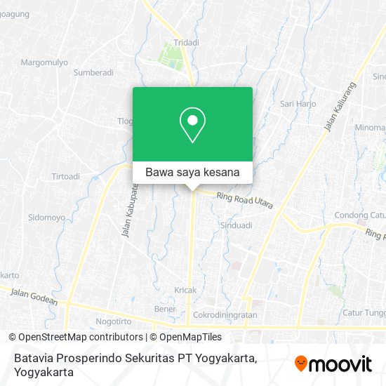 Peta Batavia Prosperindo Sekuritas PT Yogyakarta