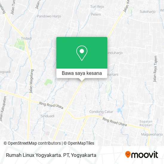 Peta Rumah Linux Yogyakarta. PT