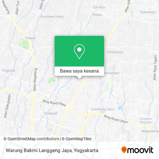 Peta Warung Bakmi Langgeng Jaya