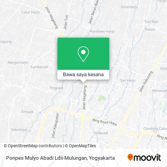 Peta Ponpes Mulyo Abadi Ldii-Mulungan