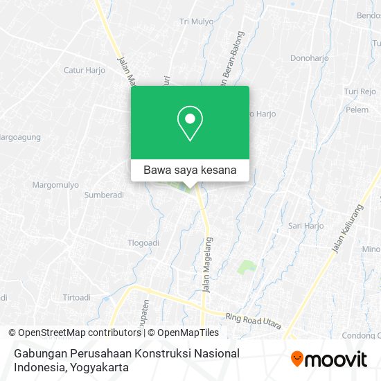 Peta Gabungan Perusahaan Konstruksi Nasional Indonesia