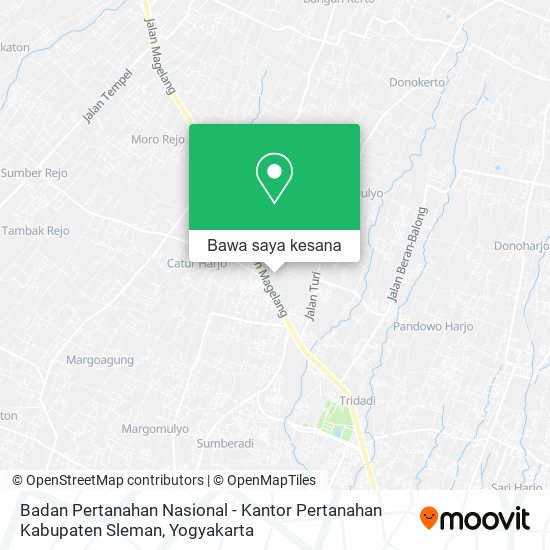 Peta Badan Pertanahan Nasional - Kantor Pertanahan Kabupaten Sleman