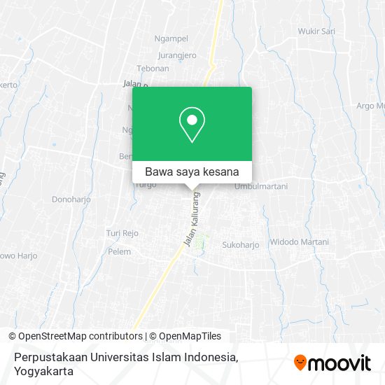 Peta Perpustakaan Universitas Islam Indonesia