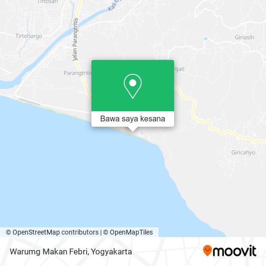 Peta Warumg Makan Febri