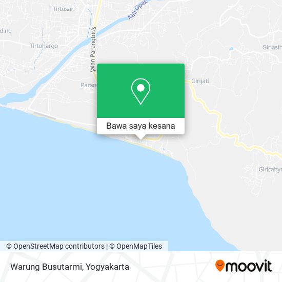 Peta Warung Busutarmi