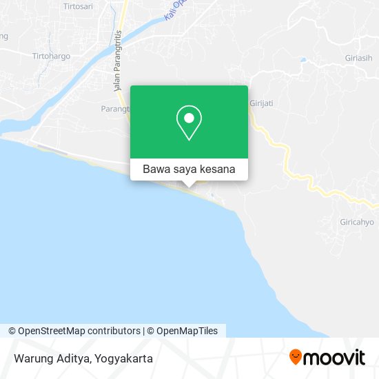 Peta Warung Aditya