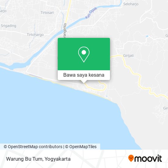 Peta Warung Bu Tum