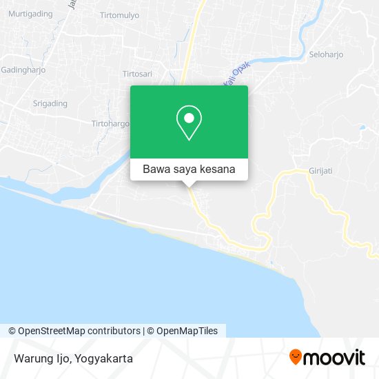 Peta Warung Ijo