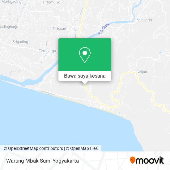 Peta Warung Mbak Sum