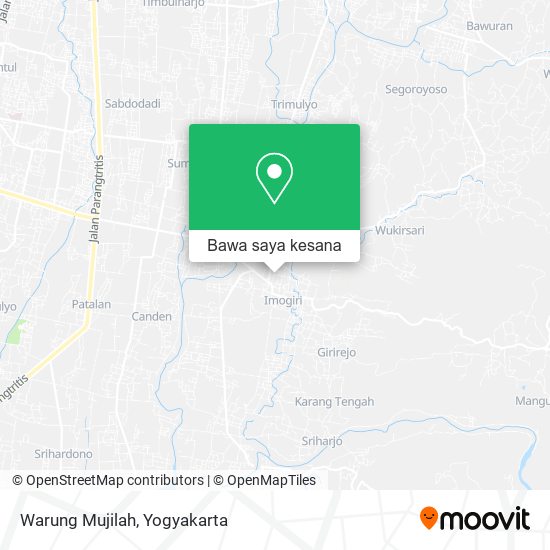 Peta Warung Mujilah