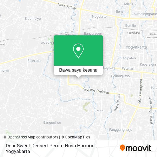 Peta Dear Sweet Dessert Perum Nusa Harmoni