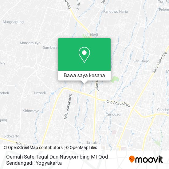 Peta Oemah Sate Tegal Dan Nasgombing MI Qod Sendangadi