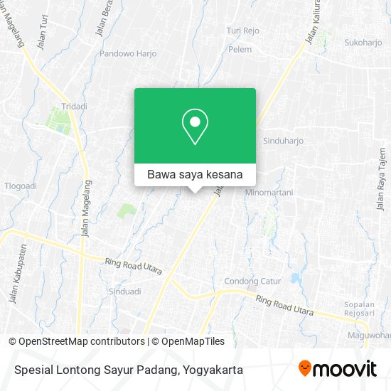 Peta Spesial Lontong Sayur Padang