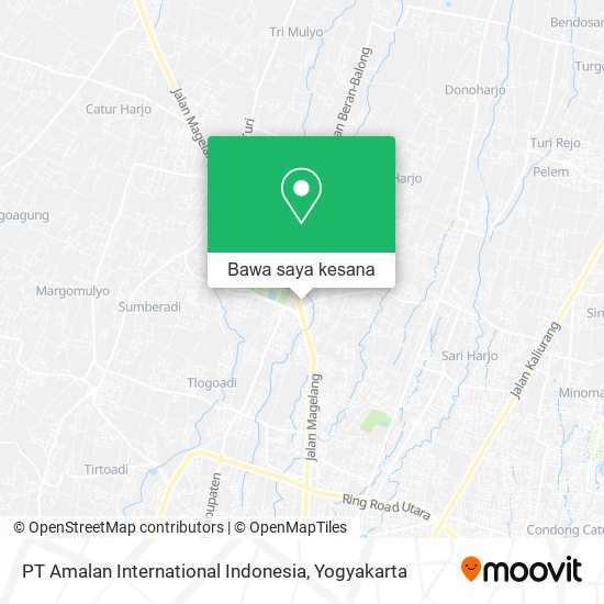 Peta PT Amalan International Indonesia