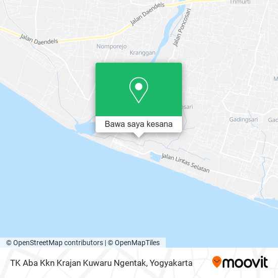 Peta TK Aba Kkn Krajan Kuwaru Ngentak