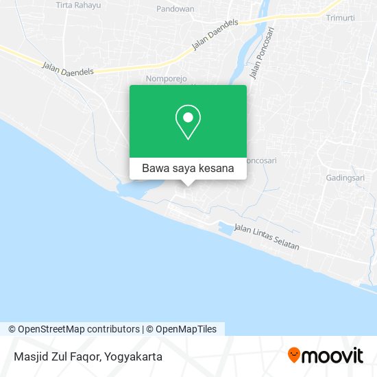 Peta Masjid Zul Faqor