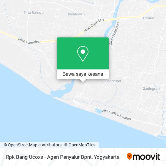 Peta Rpk Bang Ucoxs - Agen Penyalur Bpnt