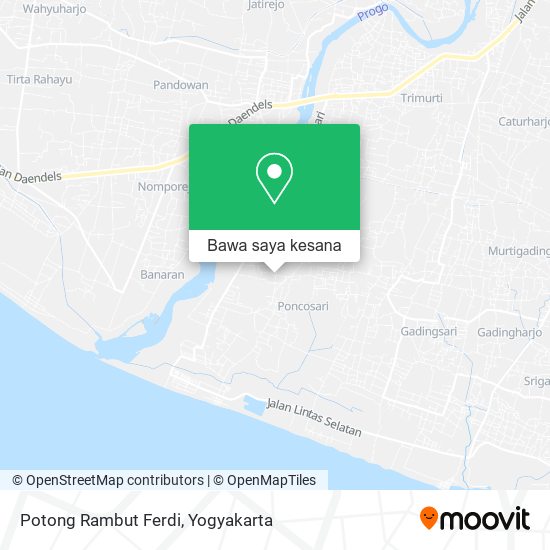 Peta Potong Rambut Ferdi