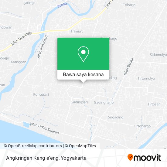 Peta Angkringan Kang e'eng