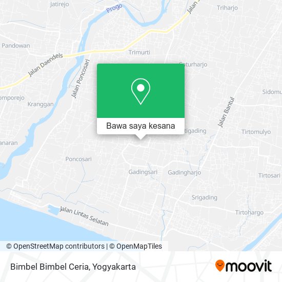 Peta Bimbel Bimbel Ceria
