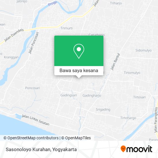 Peta Sasonoloyo Kurahan