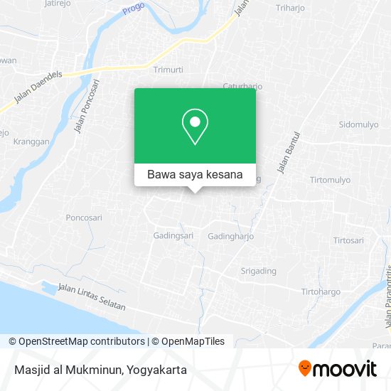Peta Masjid al Mukminun
