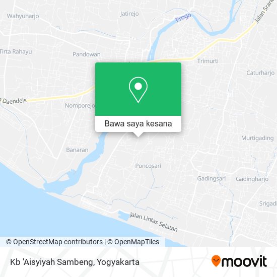 Peta Kb 'Aisyiyah Sambeng