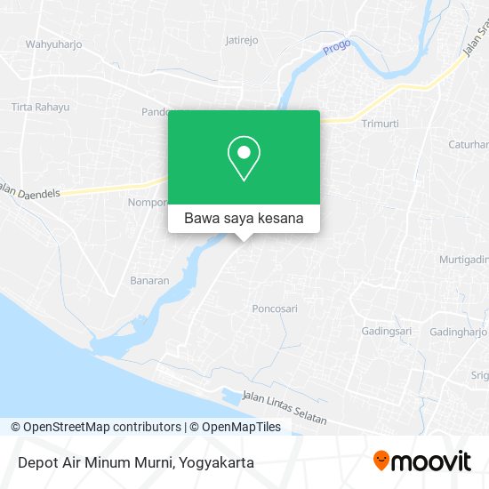 Peta Depot Air Minum Murni
