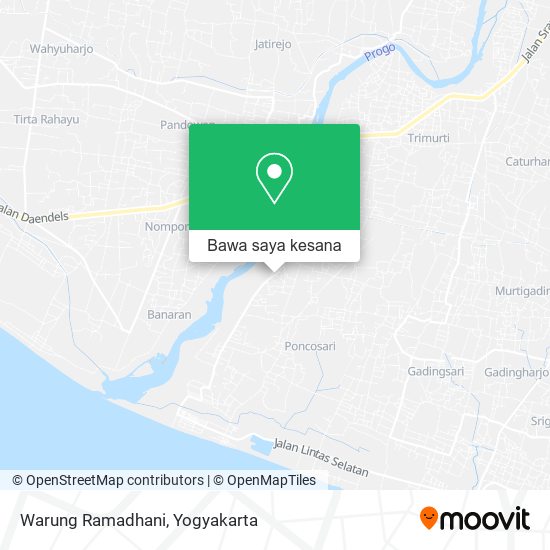 Peta Warung Ramadhani