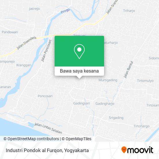 Peta Industri Pondok al Furqon