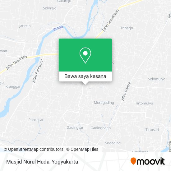 Peta Masjid Nurul Huda