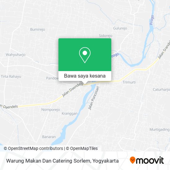 Peta Warung Makan Dan Catering Sorlem