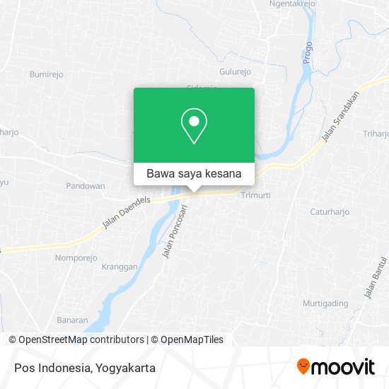 Peta Pos Indonesia