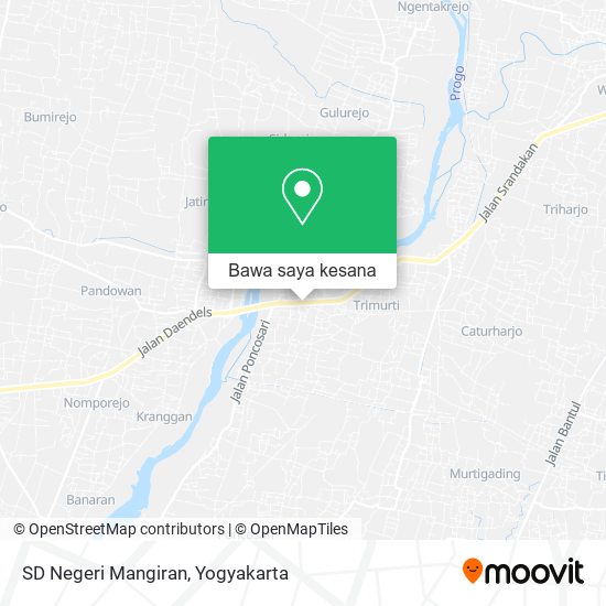 Peta SD Negeri Mangiran