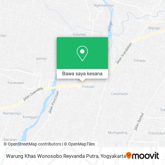 Peta Warung Khas Wonosobo Reyvanda Putra