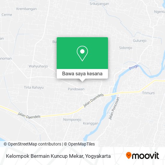Peta Kelompok Bermain Kuncup Mekar
