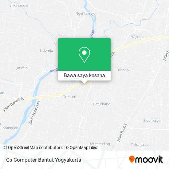 Peta Cs Computer Bantul