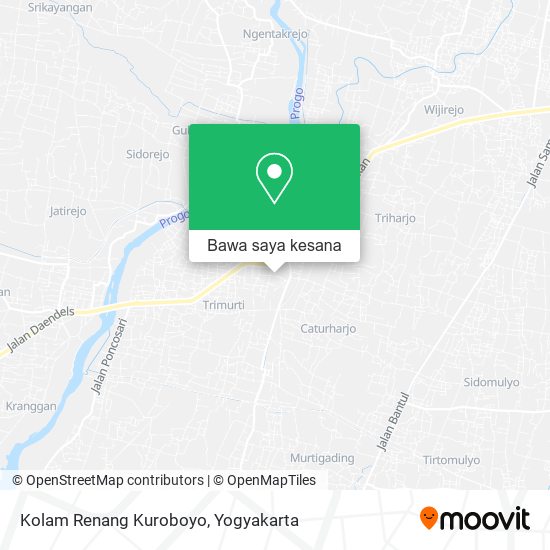 Peta Kolam Renang Kuroboyo