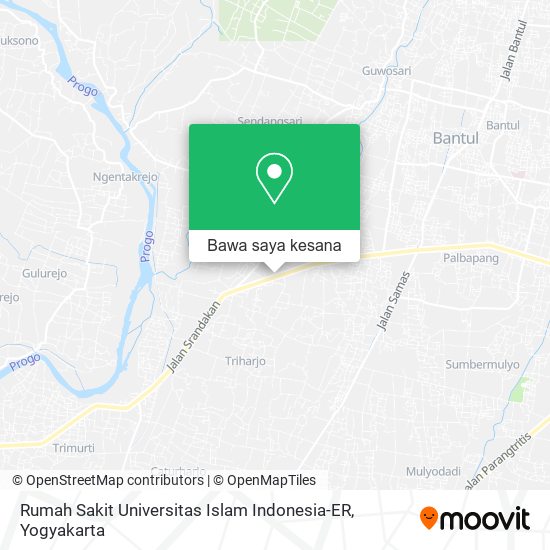 Peta Rumah Sakit Universitas Islam Indonesia-ER