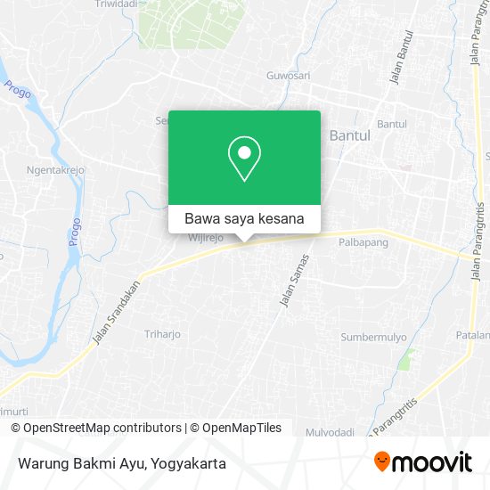 Peta Warung Bakmi Ayu