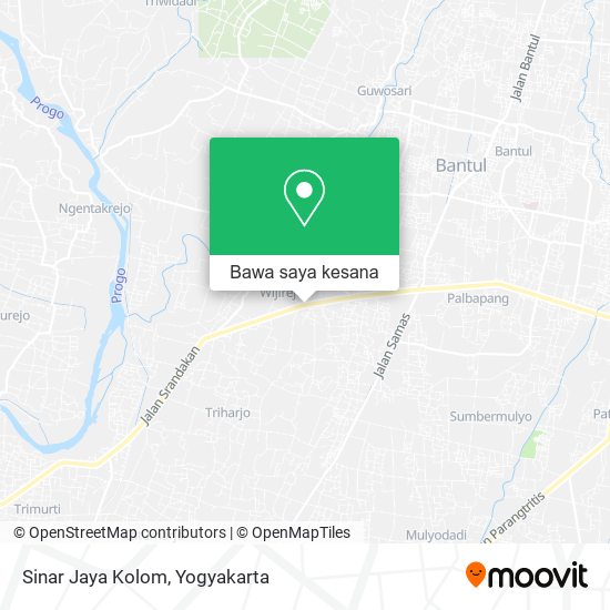 Peta Sinar Jaya Kolom