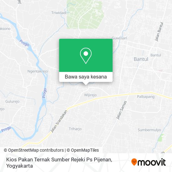 Peta Kios Pakan Ternak Sumber Rejeki Ps Pijenan